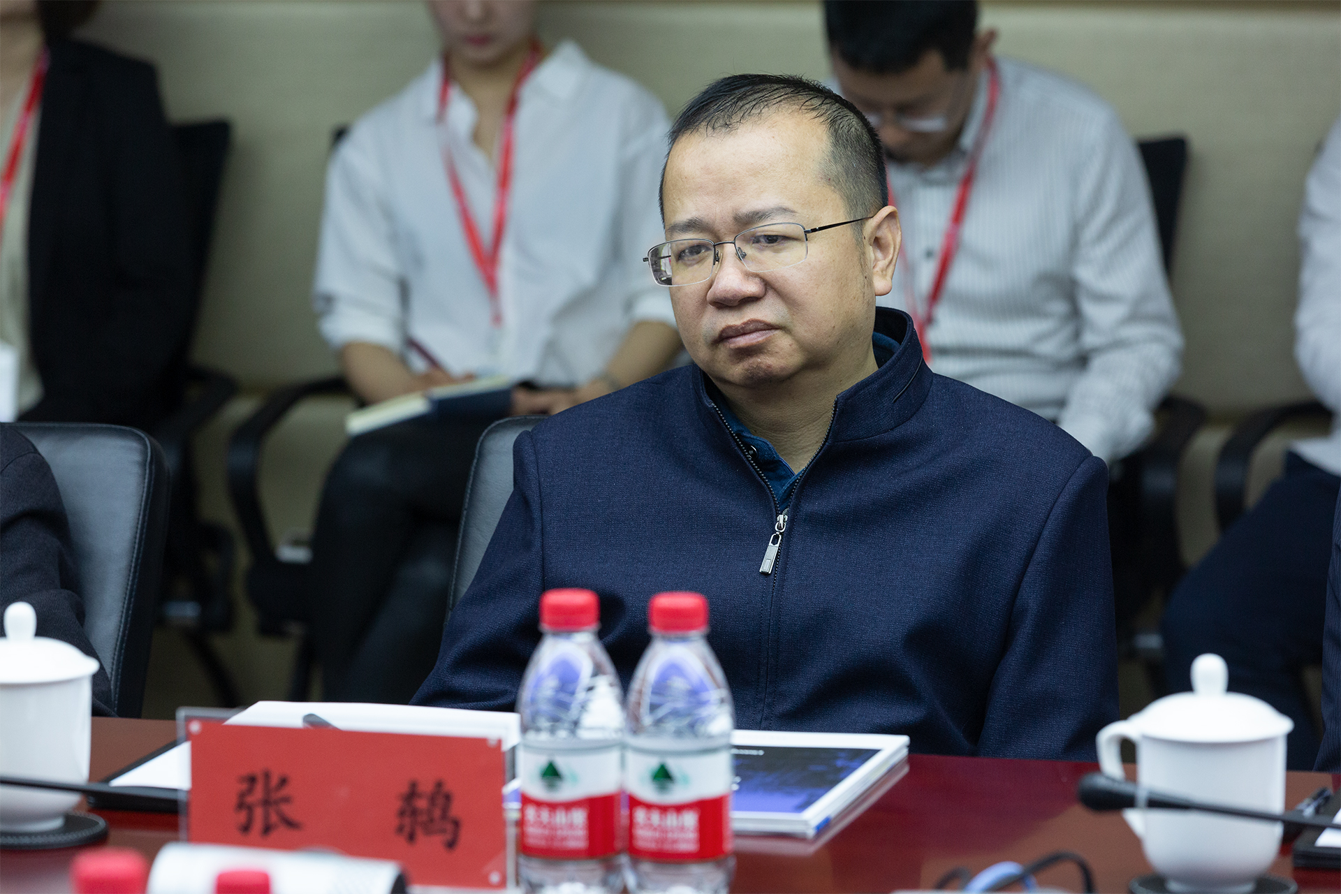 中宣部领导到访视联动力调研考察